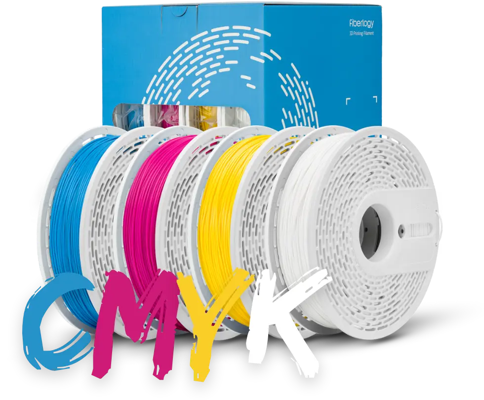 Fiberlogy Easy PLA CMYK-set