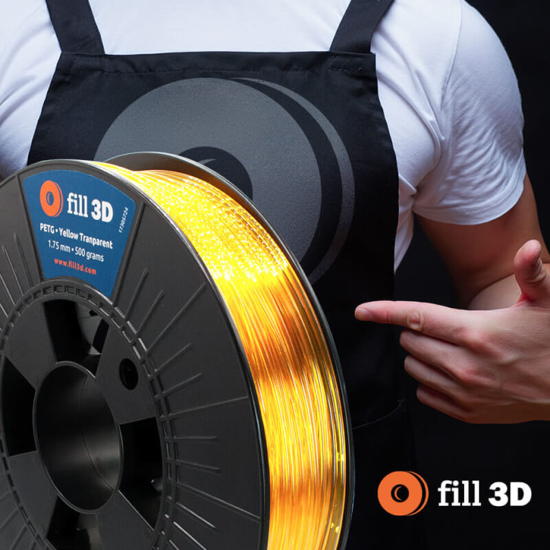 Mag ik een pondje Fill 3D filament? Natuurlijk, PLA of PETG?