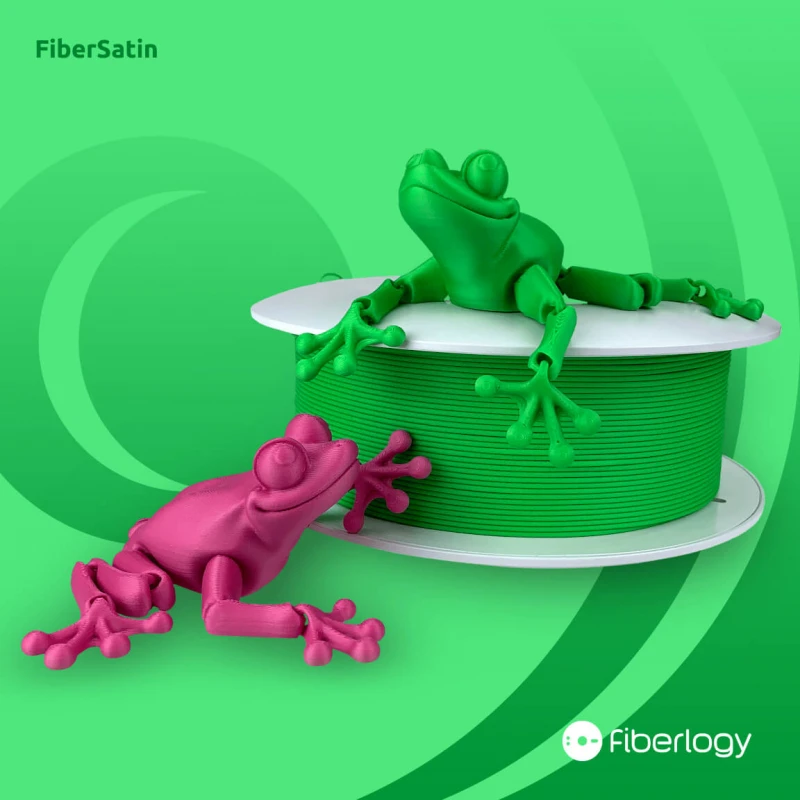 Update: Fiberlogy FiberSatin, PCTG en Fill 3D PLA filament