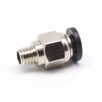 Raccord poussoir PC4-M6 pour tube PTFE (traversant)