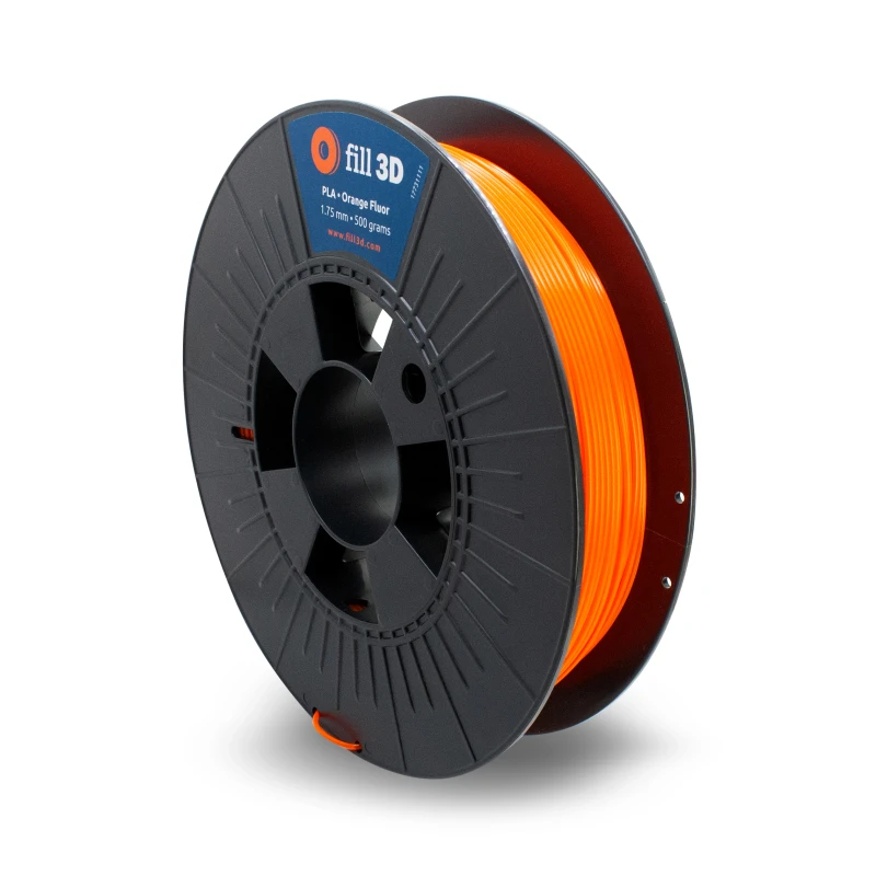 Fill 3D PLA Orange Fluor 0,5 kg